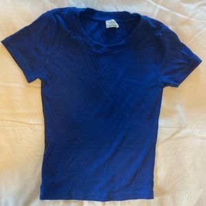 Aritzia peacock blue T. Wilfred XS.